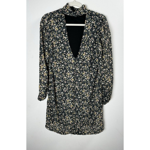 Kendall + Kylie High Neck Dress Preppy Coquette Classy Indie Twee Modern 0/2 - Picture 4 of 10